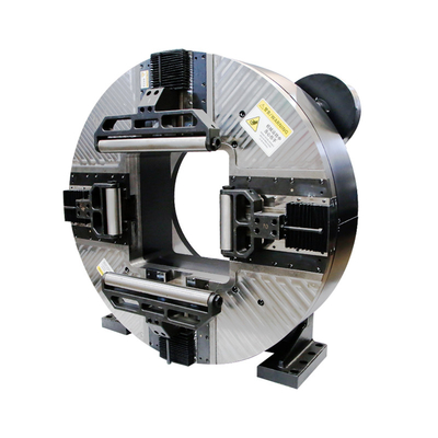 Lingman 5 ιντσών Pneumatic περιστρέφονται Chuck Cnc Tube Cutter Για Tube Machine Κόψιμο
